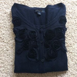 Sale⚡️ Banana Republic Navy Rose Cardigan